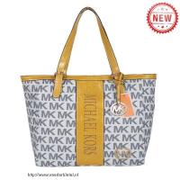 michael kors jet set logo groot grijs bakken Tasjes Kopen bgc7y426